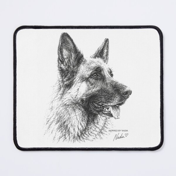 Item preview, Inspired Dog Sketch Collection #007 | German Shepherd designed and sold by PH Creator Studio.