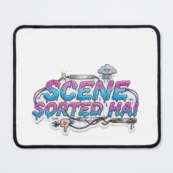 Item preview, Scene Sorted Hai - Funny Moody Desi Slang Art designed and sold by Trendykunnu.