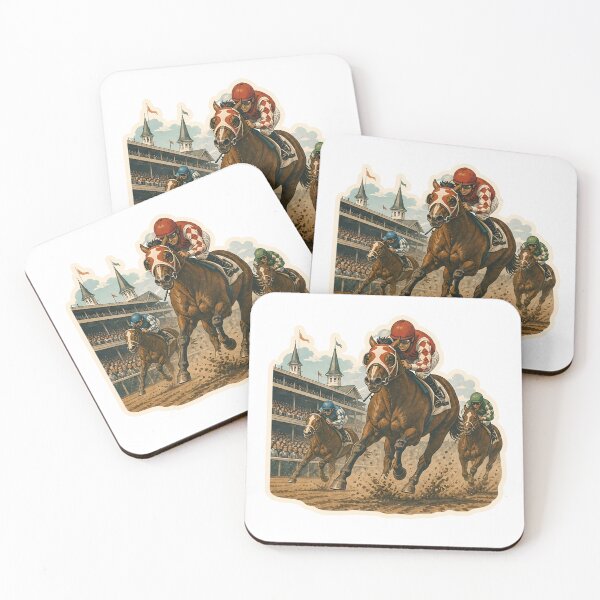 Item preview, Kentucky Derby Watercolor designed and sold by ChemicalXShop.