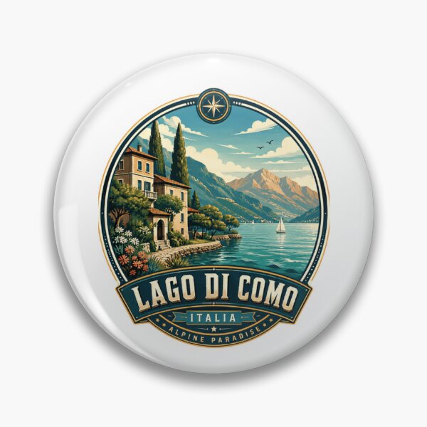 Item preview, Lago Di Como Italia Alpine Paradise Travel Destination European Souvenir designed and sold by Simsimah26Parks.