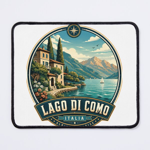 Item preview, Lago Di Como Italia Alpine Paradise Travel Destination European Souvenir designed and sold by Simsimah26Parks.