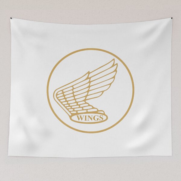 Item preview, Retro Wings Emblem Graphic designed and sold by VlekkendingenR.