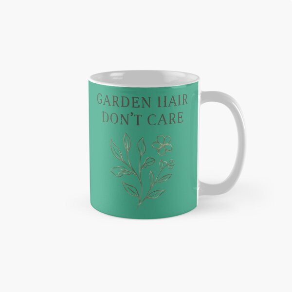 Item preview, Garden Hair Don't Care | Minimalist Botanical Line Art Gardening T-Shirt Design designed and sold by KAM-KAM-STORE.