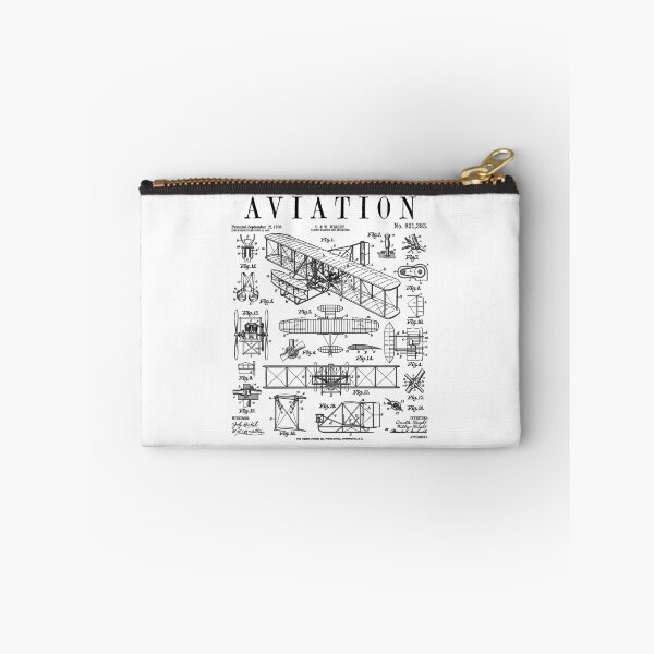 Item preview, Aviation Pilot Airplane Wright Brothers Aircraft Patent designed and sold by GrandeDuc.
