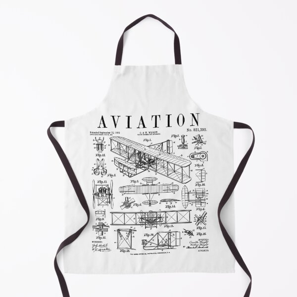 Item preview, Aviation Pilot Airplane Wright Brothers Aircraft Patent designed and sold by GrandeDuc.