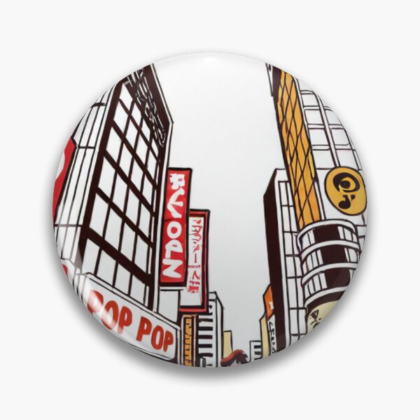 Item preview, Art - Japanese Retro Style, 1980s Urban Evocation designed and sold by Reverso-Design.