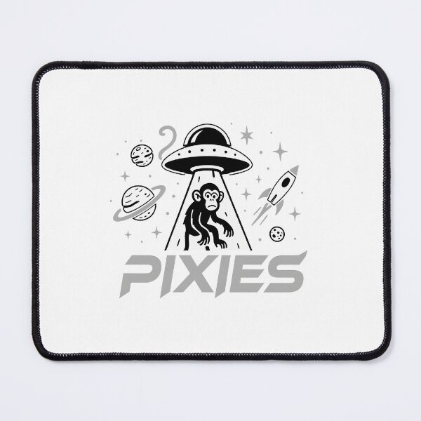 Item preview, Retro Space Monkey UFO Creature Graphic designed and sold by VlekkendingenR.