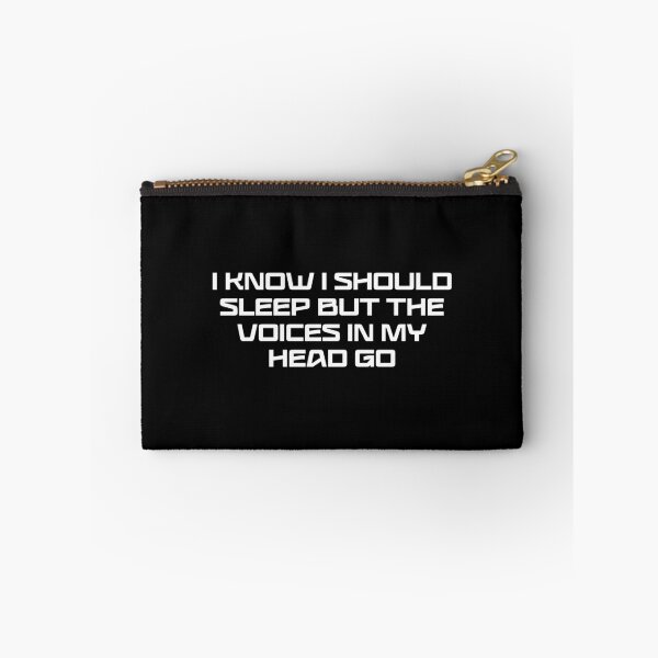 Item preview, I Know I Should Sleep But The Voices In My Head Go Funny EDM Raver Gift designed and sold by ROD.