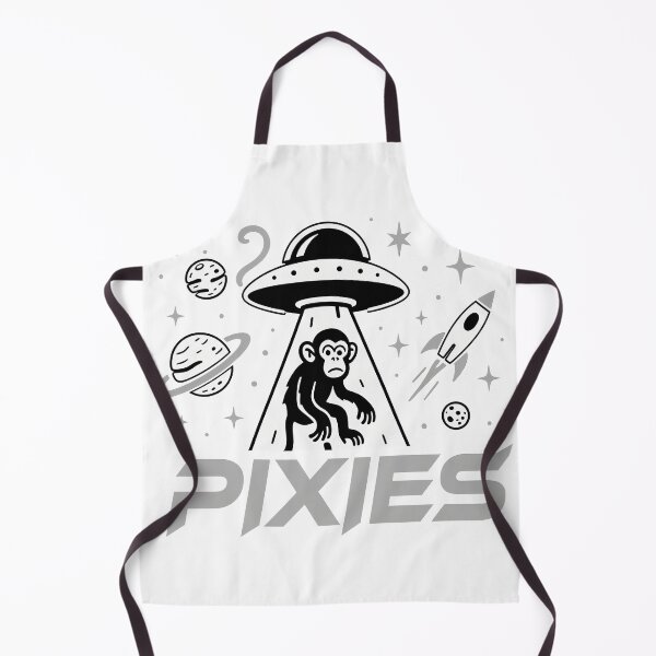 Item preview, Retro Space Monkey UFO Creature Graphic designed and sold by VlekkendingenR.