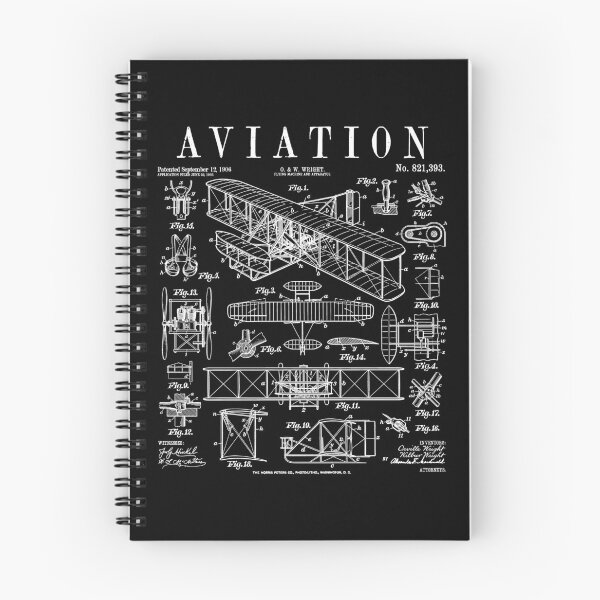 Item preview, Aviation Pilot Airplane Wright Brothers Aircraft Patent designed and sold by GrandeDuc.