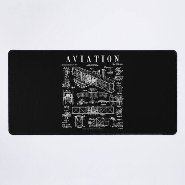 Item preview, Aviation Pilot Airplane Wright Brothers Aircraft Patent designed and sold by GrandeDuc.