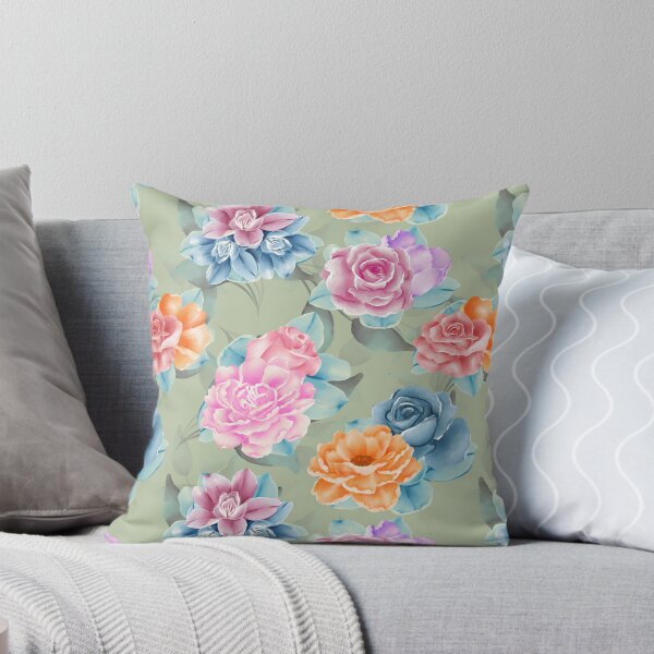 Item preview, Paint Flower Pattern designed and sold by SolGalaxyDesign.