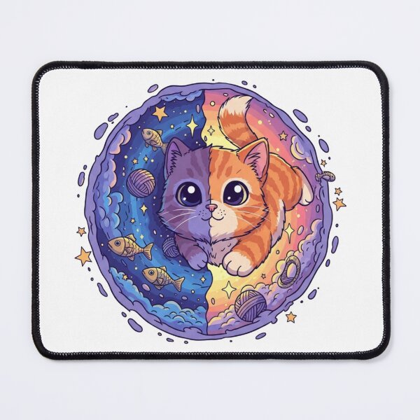 Item preview, The Cat Dimension Cute Kawaii Cosmic Portal Kitty designed and sold by Bangcen.