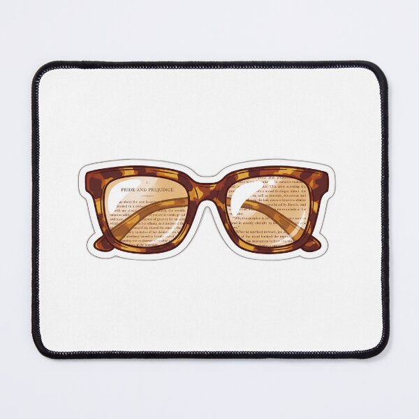 Item preview, Retro Book Nerd Glasses Reflection designed and sold by ryanguas.