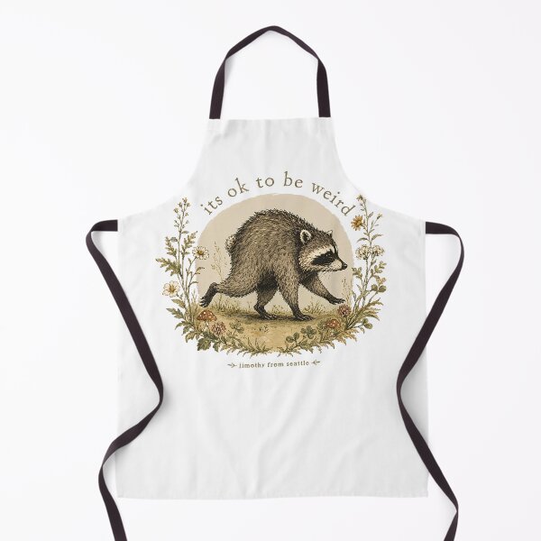 Item preview, Jimothy from Seattle It’s OK to Be Weird Raccoon Cottagecore designed and sold by ViVarRi.