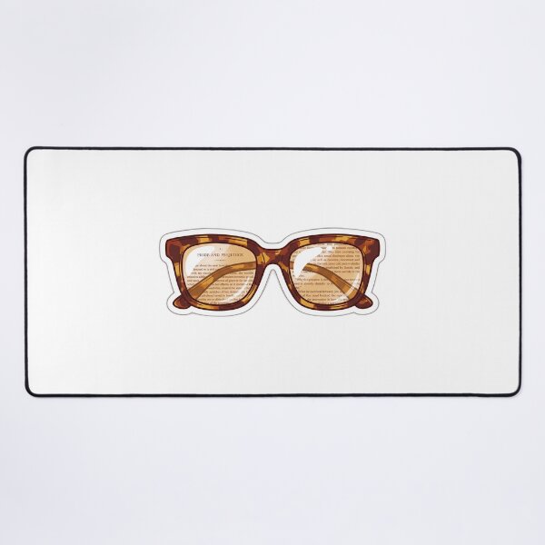Item preview, Retro Book Nerd Glasses Reflection designed and sold by ryanguas.
