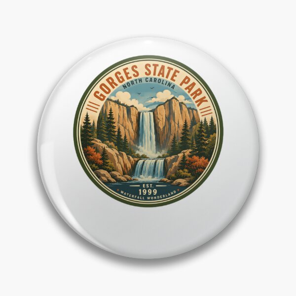 Item preview, Gorges State Park North Carolina Waterfall Wonderland Established 1999 designed and sold by Simsimah26Parks.