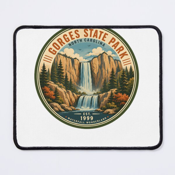 Item preview, Gorges State Park North Carolina Waterfall Wonderland Established 1999 designed and sold by Simsimah26Parks.