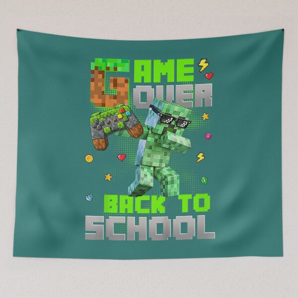 Item preview, Game Over Back to School Funny Bruh We Back Kids Boy Gaming designed and sold by TESTTES.