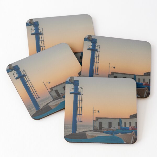 Item preview, Puerto de Santiago Harbour Dusk designed and sold by Kasia Design.