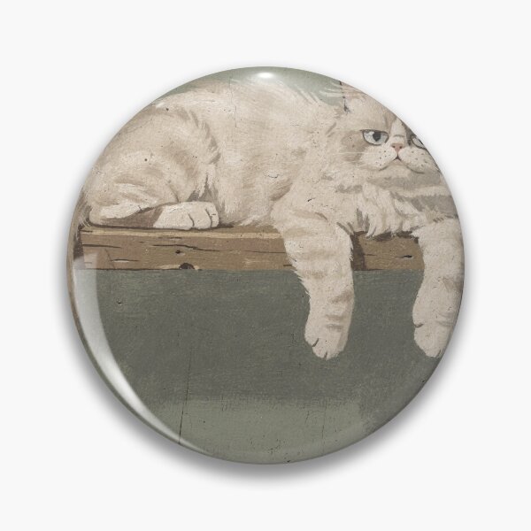 Item preview, Limp Ragdoll Cat Refusing to Support Himself Folk Art designed and sold by PictorialWhimsy.