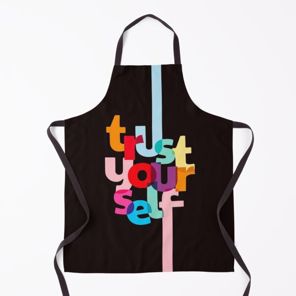 Item preview, Trust Yourself Motivational Typography Quote Colorful Inspirational Text Graphic designed and sold by RajDeals.