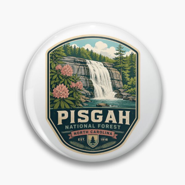 Item preview, Pisgah National Forest North Carolina Est. 1916 Nature Hiking Travel Destination designed and sold by Simsimah26Parks.