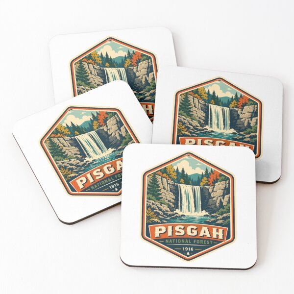 Item preview, Pisgah National Forest 1916 North Carolina Hiking Outdoors Nature Lover designed and sold by Simsimah26Parks.