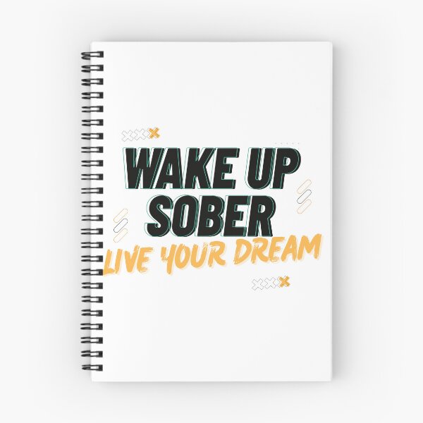 Item preview, Wake Up Sober Live Your Dream T-Shirt | Sobriety Motivation Tee | Sober Lifestyle Shirt designed and sold by Reverielook.