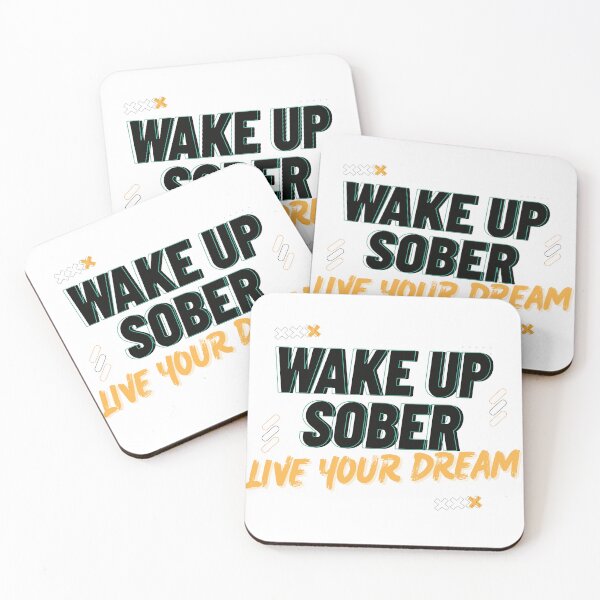 Item preview, Wake Up Sober Live Your Dream T-Shirt | Sobriety Motivation Tee | Sober Lifestyle Shirt designed and sold by Reverielook.