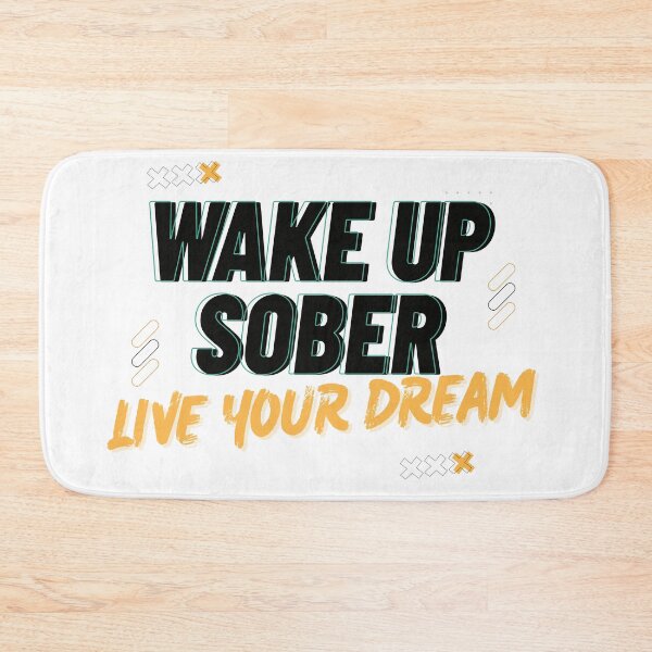 Item preview, Wake Up Sober Live Your Dream T-Shirt | Sobriety Motivation Tee | Sober Lifestyle Shirt designed and sold by Reverielook.