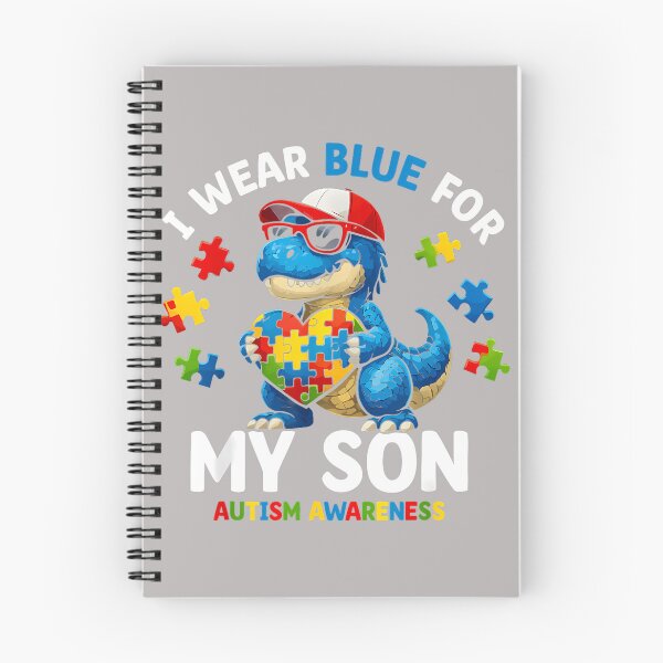 Item preview, I Wear Blue for My Son Autism Awareness Mom Dad Parents_2 designed and sold by ArleneRowe.