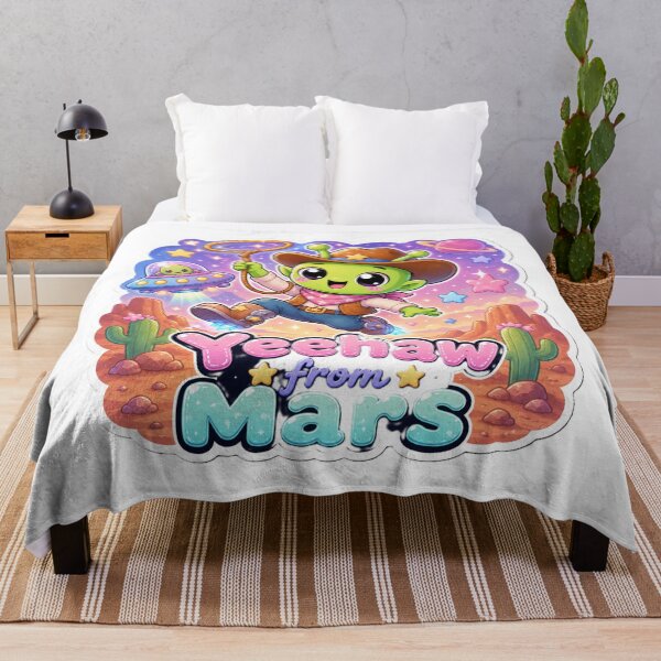 Item preview, Alien Cowboy Yeehaw from Mars designed and sold by Ruamid.