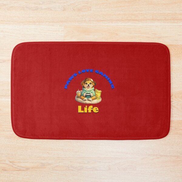 Item preview, Cozy Gaming Companion Dog – High-Quality Cartoon Illustration designed and sold by annenambiro.