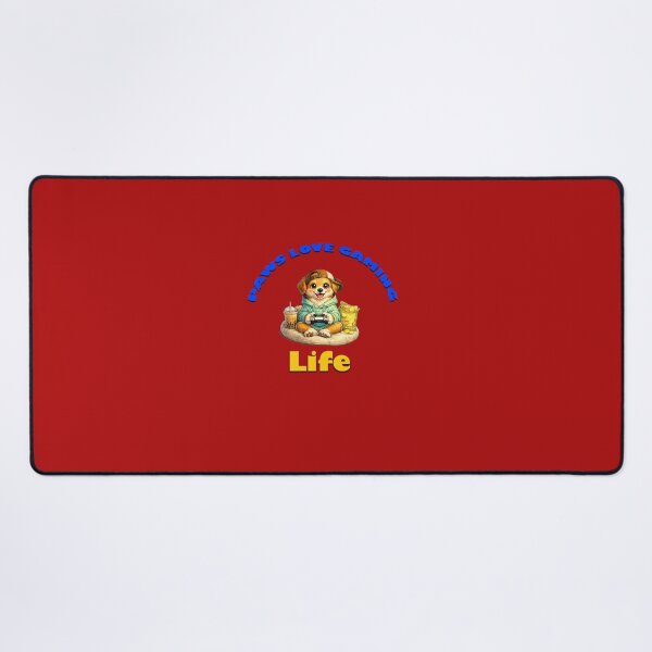Item preview, Cozy Gaming Companion Dog – High-Quality Cartoon Illustration designed and sold by annenambiro.