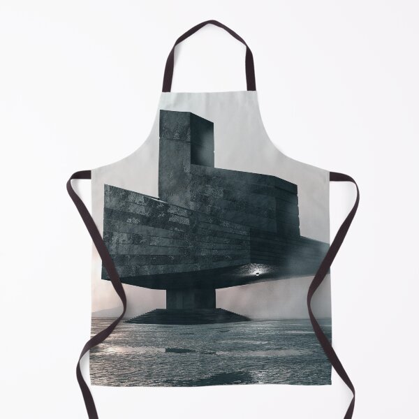 Item preview, Floating Brutalist Monolith | Futuristic Minimalist Architecture designed and sold by rigelcreation.