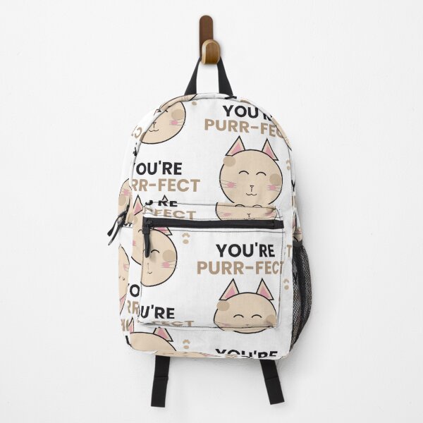 Item preview, You're Purr-fect Funny Cat Pun Sticker designed and sold by QuirkyCartel.