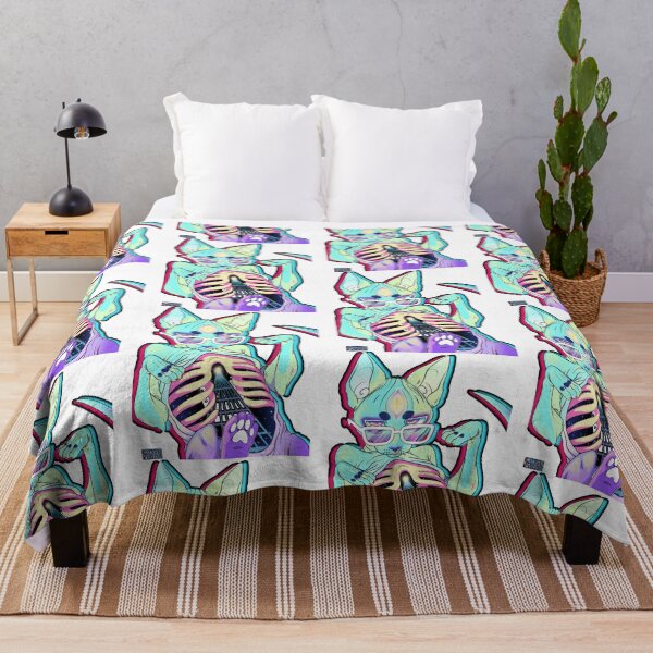Item preview, Synthwave Sphynx Cat designed and sold by jacelyndesigns.