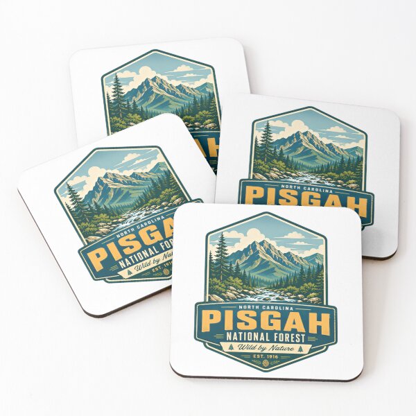 Item preview, North Carolina Pisgah National Forest Wild By Nature Mountains Hiking Outdoors designed and sold by Simsimah26Parks.