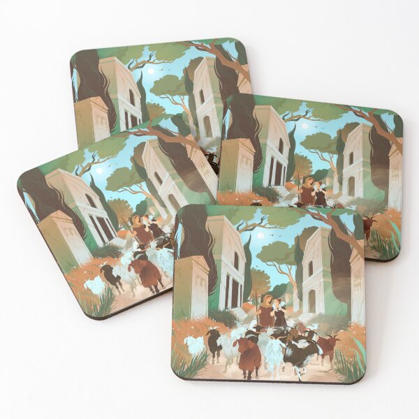 Item preview, Goats on the Via Appia designed and sold by flaroh.