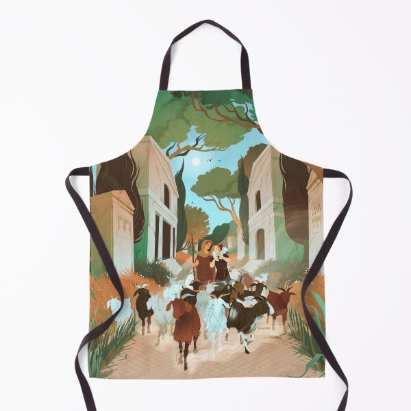 Item preview, Goats on the Via Appia designed and sold by flaroh.