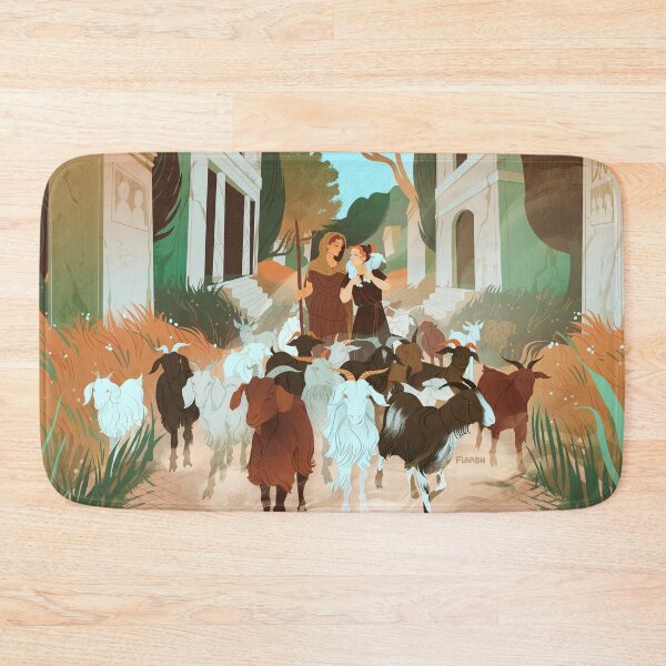 Item preview, Goats on the Via Appia designed and sold by flaroh.
