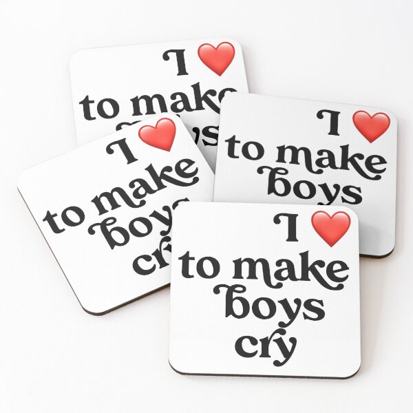 Item preview, I Love to Make Boys Cry designed and sold by Lady Eva's Shop.