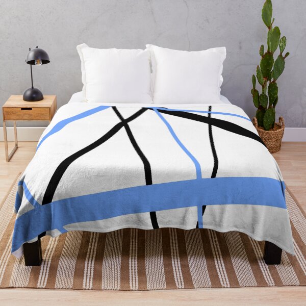 Item preview, Cool Mid-Blue Diagonal Lines Black Accents designed and sold by taiche.