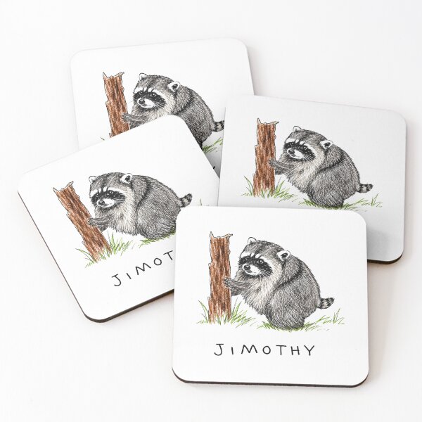 Item preview, Jimothy Raccoon Viral, Short King Jimothy. Cute Trash Panda, Famous Seattle Raccoon, Cute Baby Raccoon designed and sold by RafaelScherer.