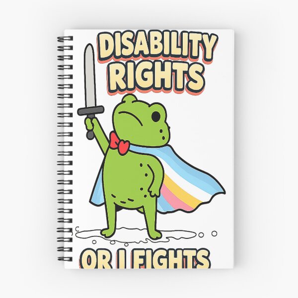 Item preview, Disability Rights or I Fights Frog Knight designed and sold by KireVeronica.
