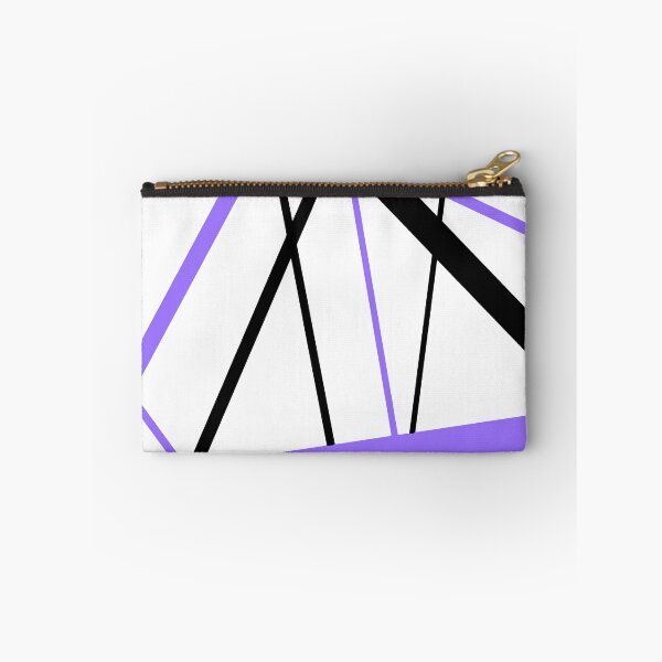 Item preview, Lavender-Blue Diagonal Lines Black Accents designed and sold by taiche.