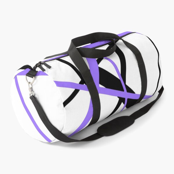 Item preview, Lavender-Blue Diagonal Lines Black Accents designed and sold by taiche.