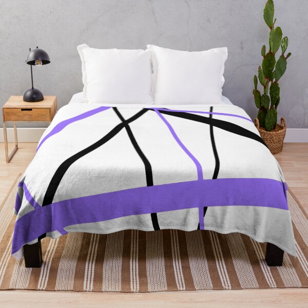 Item preview, Lavender-Blue Diagonal Lines Black Accents designed and sold by taiche.