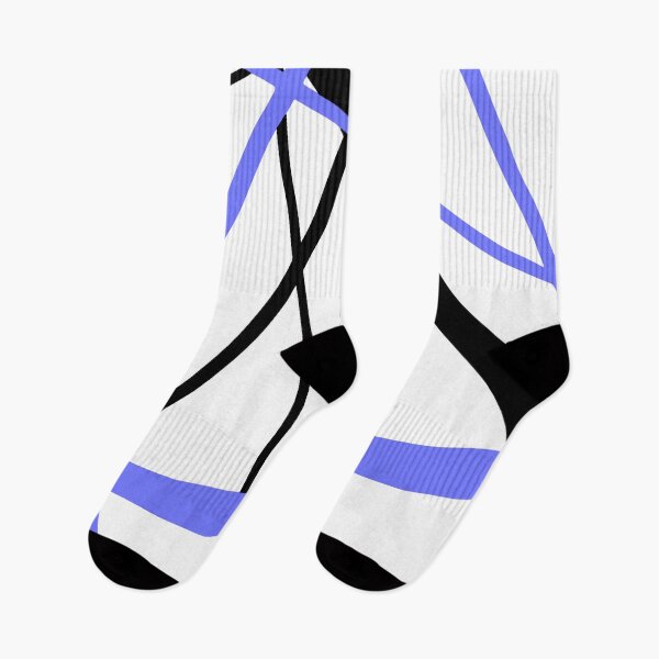 Item preview, Cool Blue Diagonal Lines Black Accents designed and sold by taiche.